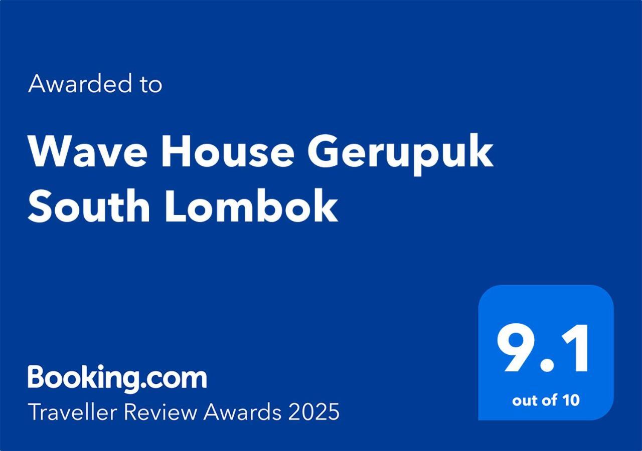 Wave House Gerupuk South Lombok Bed & Breakfast Praya Exterior foto